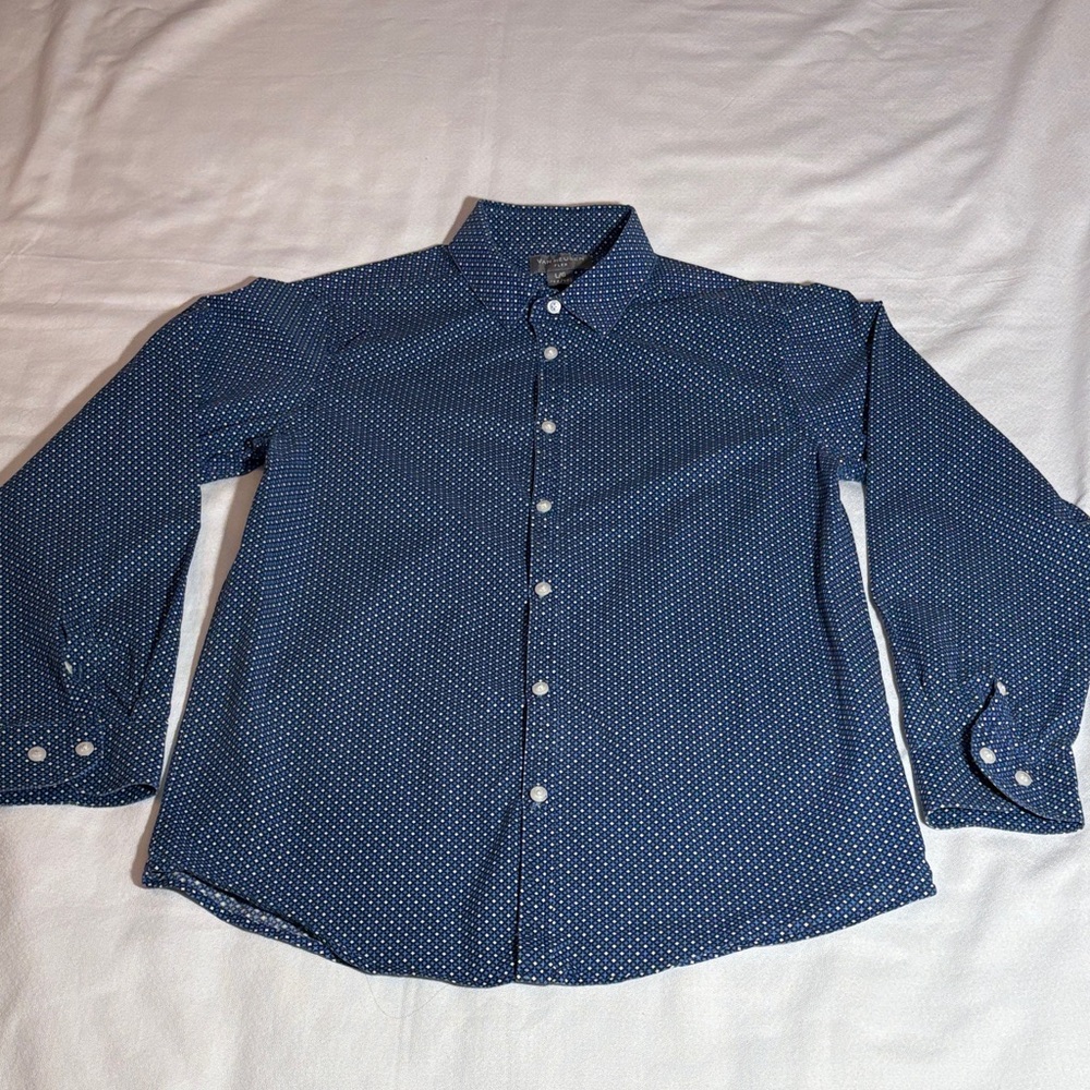 Van Heusen Kids Blue Button Down Shirt